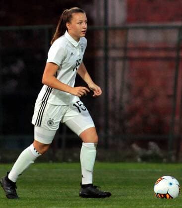 18.10.2017 Belgrade Serbia-Germany U19-Under 19 International Friendly Länderspiel match women s football Tanja Pawollek Germany : 