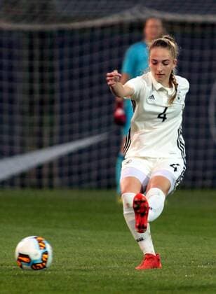 18.10.2017 Belgrade Serbia-Germany U19-Under 19 International Friendly Länderspiel match women s football Sophia Kleinherne Germany : 