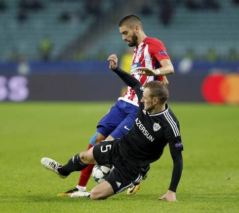 QARABAG - ATLETICO DE MADRID. 