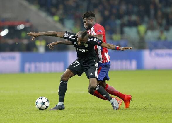 QARABAG - ATLETICO DE MADRID. 