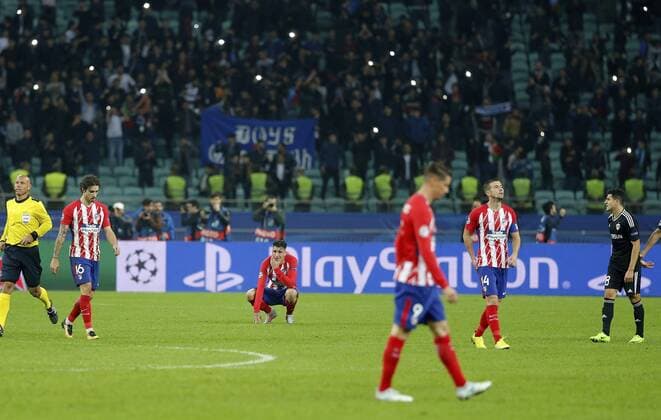 QARABAG - ATLETICO DE MADRID. 