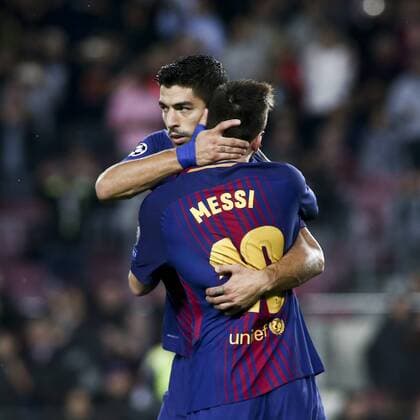 BARCELONA, SPAIN - OCTOBER 18: UEFA Champions League, Group Stage Matchday 3, Barcelona v Olympiacos, Camp Nou (photo by Nikos Mitsouras Reporter Media) SPO  Copyright: xNikosxMitsourasx xReporterxMediax