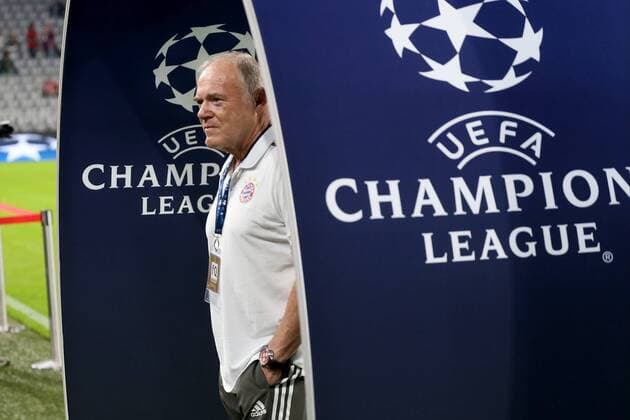 Co team manager Hermann Gerland FC Bavaria Munich FC Bavaria Munich vs Celtic Glasgow Champions League Football 18 10 2017 Munich Copyright: xLanger Eibner-Pressefotox EP_HLR