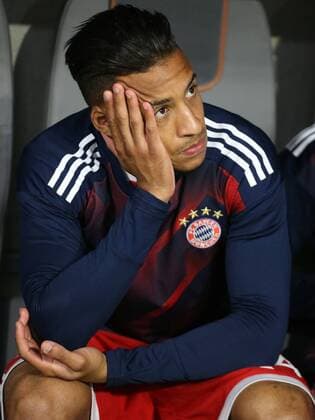 Corentin Tolisso FC Bavaria Munich 24 dissatisfied on the Bank FC Bavaria Munich vs Celtic Glasgow Champions League Football 18 10 2017 Munich Copyright: xLanger Eibner-Pressefotox EP_HLR