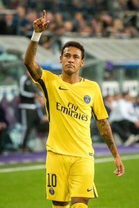 Belgium , Brussels , Oct 18 , 2017 - Third game in the group stage ( Group B ) of the UEFA Champions League competition between Belgian soccer team RSC Anderlecht and French Paris Saint-Germain Neymar Copyright Danny Gys Reporters xxGYS 