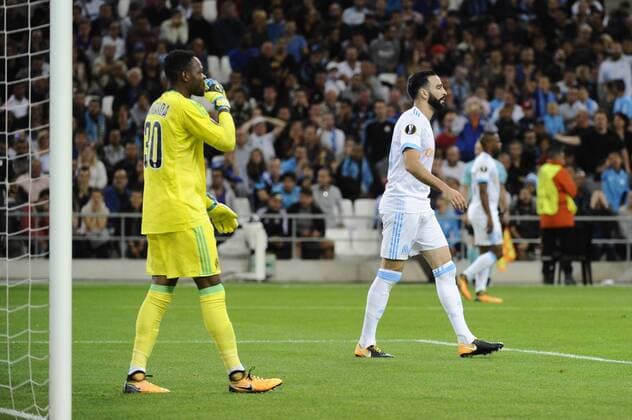 Deception Mandanda OM RAmi OM But FOOTBALL Marseille vs Vitoria SC Europa League 19 10 2017 FranckPennant Panoramic 