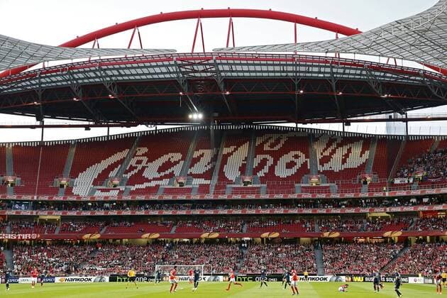 Lisbon 10 04 2014 Europe League Benfica AZ Estadio then Luz Benfica AZ