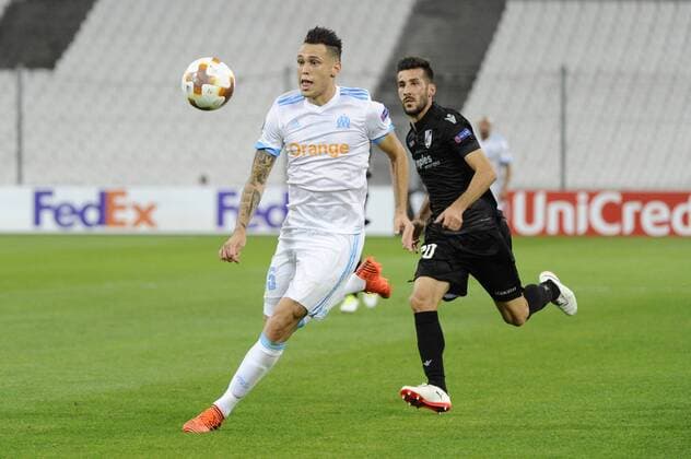 Ocampos OM FOOTBALL Marseille vs Vitoria SC Europa League 19 10 2017 FranckPennant Panoramic 