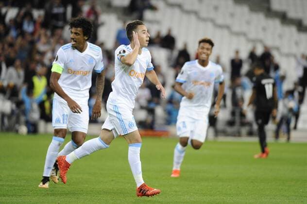 Joie But Lopez OM FOOTBALL Marseille vs Vitoria SC Europa League 19 10 2017 FranckPennant Panoramic 