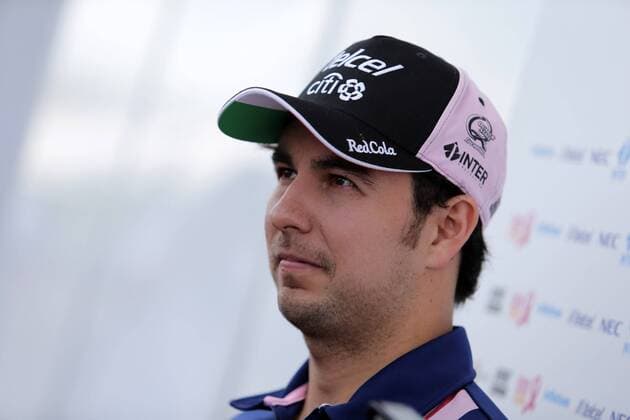 19.10.2017 - Sergio Perez (MEX) Sahara Force India F1 VJM010 United States Grand Prix, Austin 19 - 22 October 2017 19.10.2017 - Sergio Perez (MEX) Sahara Force India F1 VJM010 