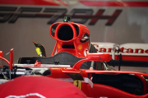 19.10.2017 - Scuderia Ferrari SF70H, detail United States Grand Prix, Austin 19 - 22 October 2017 19.10.2017 - Scuderia Ferrari SF70H, detail 
