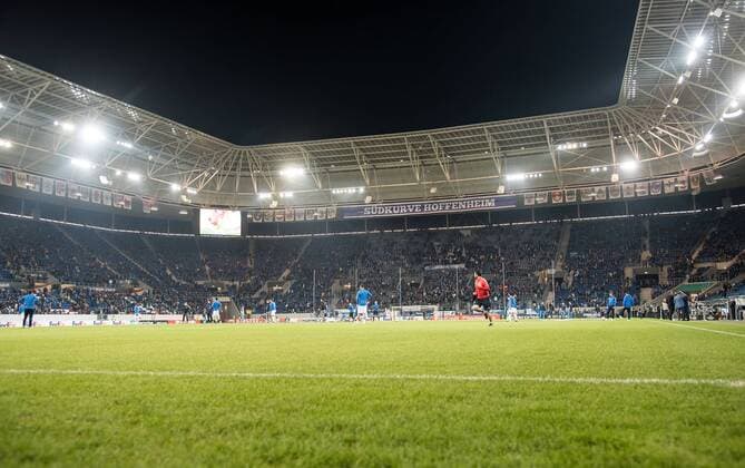19 10 2017 xfux Football Europe League TSG 1899 Hoffenheim Istanbul Basaksehir FK emspor v l View REVIEW Lawn Wirsol Rhine Neckar Arena Field Indoors Stadium Sinsheim
