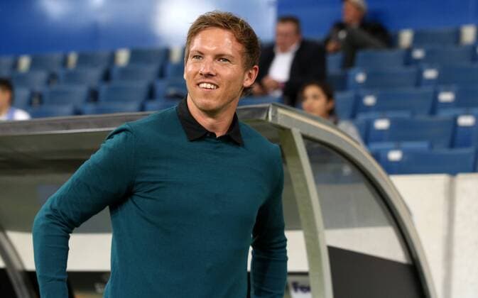 Football Europe League TSG 1899 Hoffenheim Istanbul Basaksehir Group C at 19 10 2017 in the Wirsol Rhine Neckar Arena xmdx Julian Nagelsmann team manager 1899 Hoffenheim TSG 1899 Hoffenheim Istanbul Basaksehir
