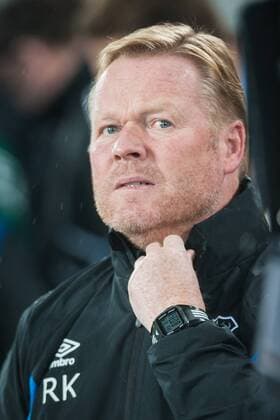 Everton v Olympique Lyonnais UEFA Europa League Everton manager Ronald Koeman during the UEFA Europa League match at Goodison Park, Liverpool Content Not Available For UK Newspapers Copyright: xMattxWilkinsonx FIL-10831-0010