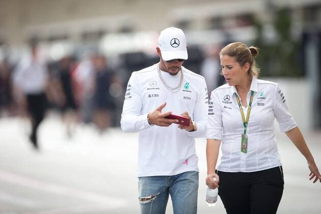 19.10.2017 - Lewis Hamilton (GBR) Mercedes AMG F1 W08 United States Grand Prix, Austin 19 - 22 October 2017 19.10.2017 - Lewis Hamilton (GBR) Mercedes AMG F1 W08 