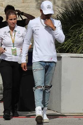United States Grand Prix, Austin 19 - 22 October 2017 19.10.2017 - Lewis Hamilton (GBR) Mercedes AMG F1 W08 