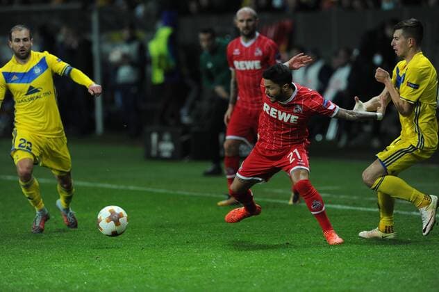 Europa League, BATE Borisov - 1. FC Köln, Leonardo Bittencourt 