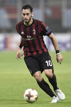 Db Milano 19 10 2017 - Europa League Milan-AEK Atene foto Daniele Buffa Image nella foto: Hakan Calhanoglu 