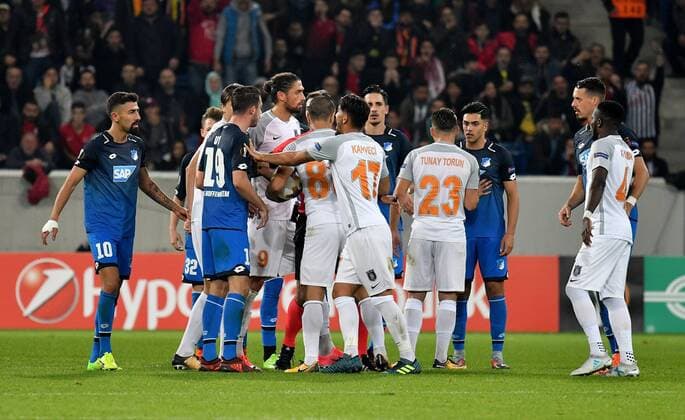19 10 2017 xfux Football Europe League TSG 1899 Hoffenheim Istanbul Basaksehir FK emspor v l Rudel education Sinsheim