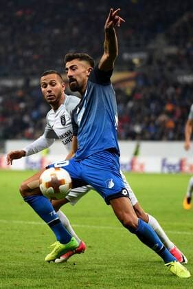 free Kerim Istanbul Basaksehir FK Kerem Demirbay TSG 1899 Hoffenheim Germany Sinsheim Sports Football UEFA Europe League Matchday 3 TSG 1899 Hoffenheim vs Istanbul Basaksehir at 19 10 2017 Rhine Neckar Arena