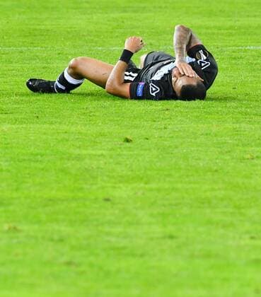 19 10 2017 Lucerne Swissporarena Football men Europe League Season 2017 2018 FC Lugano Viktoria Pilsen 3 2 Picture shows Carlinhos Junior FC Lugano at Bottom Action shot Single
