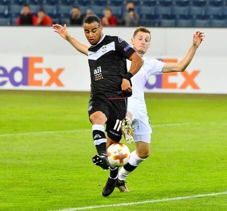 19 10 2017 Lucerne Swissporarena Football men Europe League Season 2017 2018 FC Lugano Viktoria Pilsen 3 2 Picture shows Carlinhos Junior FC Lugano Action shot Single