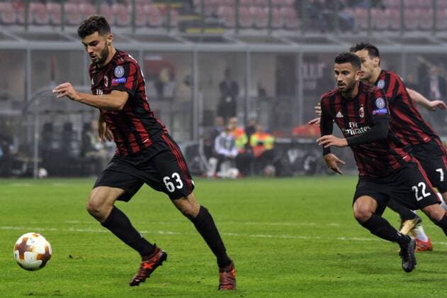 19th October 2017, San Siro, Milan, Italy; during the UEFA Europa League football, AC Milan versus AEK Athens;  ActionPlus11941566