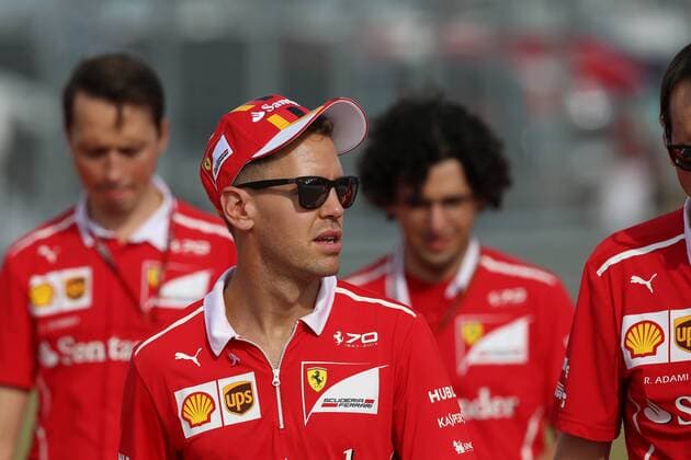 Sebastian Vettel Scuderia Ferrari Formula 1 GP USA in Austin 20 10 2017 Photo mspb Jerry André Sebastian Vettel Formula 1 GP USA