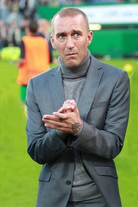 SITTARD Football 13 09 2014 Offermans Joosten Stadium Fortuna SITTARD Roda JC KERKRADE Jupiler League season 2014 2015 Fernando Ricksen thanks to be supporters Fortuna SITTARD Roda JC