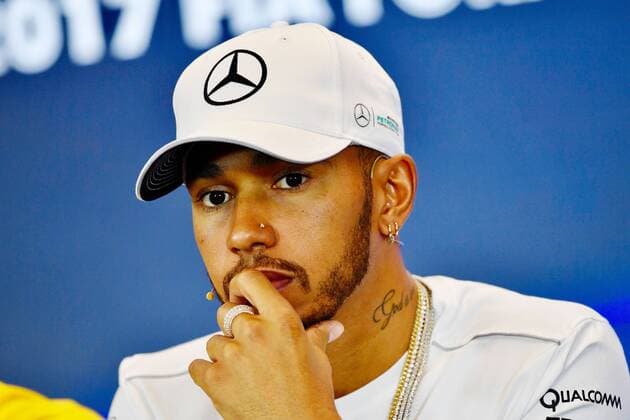 Lewis Hamilton GB 44 Mercedes AMG Petronas motor aviation grand Prize from USA 2017 Preparations motor aviation Formula 1 19 10 2017 Austin Copyright: xAndre Eibner-Pressefotox EP_JAE