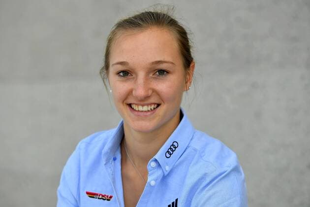 Catherine Althaus Ski jumping Private Photo shooting Single Partly sliced Single subject Portrait Portrait Portrait DSV German Ski Federation Press call occasion the Einkleidung in Carmen WUERTH Forum in at 19 10 2017 Season 2017 2018