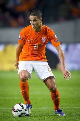 AMSTERDAM, Nederland - Kazachstan, voetbal, interland, oranje, kwalificatie EK 2016, 15-10-2014, Stadion de Arena, Nederland speler Ibrahim Afellay. nederland - kazachstan *** Amsterdam The Netherlands Kazakhstan Football interland Orange qualification I 2016 15 10 2014 Stadium the Arena The Netherlands player Ibrahim Afellay The Netherlands Kazakhstan 
