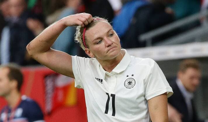 Wiesbaden Soccer National Friendlies World Cup Qualification Germany vs Iceland Alexandra Popp GER
