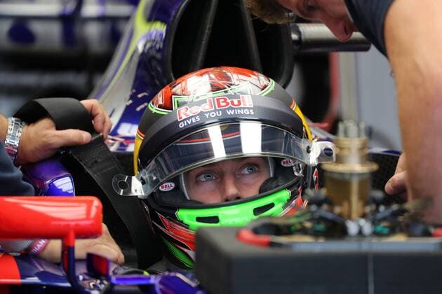 20.10.2017 - Free Practice 1, Brendon Hartley (NZL) Scuderia Toro Rosso STR12 United States Grand Prix, Austin 19 - 22 October 2017 20.10.2017 - Free Practice 1, Brendon Hartley (NZL) Scuderia Toro Rosso STR12 