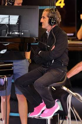 Bilder des Tages - SPORT 20.10.2017 - Free Practice 1, Alain Prost (FRA) Renault F1 Team Special Advisor United States Grand Prix, Austin 19 - 22 October 2017 20.10.2017 - Free Practice 1, Alain Prost (FRA) Renault Sport F1 Team Special Advisor 