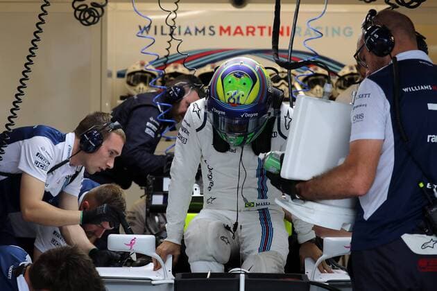 20.10.2017 - Free Practice 1, Felipe Massa (BRA) Williams FW40 United States Grand Prix, Austin 19 - 22 October 2017 20.10.2017 - Free Practice 1, Felipe Massa (BRA) Williams FW40 