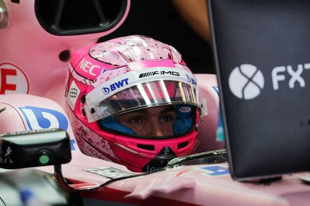 20.10.2017 - Free Practice 1, Esteban Ocon (FRA) Sahara Force India F1 VJM10 United States Grand Prix, Austin 19 - 22 October 2017 20.10.2017 - Free Practice 1, Esteban Ocon (FRA) Sahara Force India F1 VJM10 
