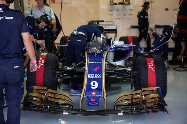 20.10.2017 - Free Practice 1, Marcus Ericsson (SUE) Sauber C36 United States Grand Prix, Austin 19 - 22 October 2017 20.10.2017 - Free Practice 1, Marcus Ericsson (SUE) Sauber C36 