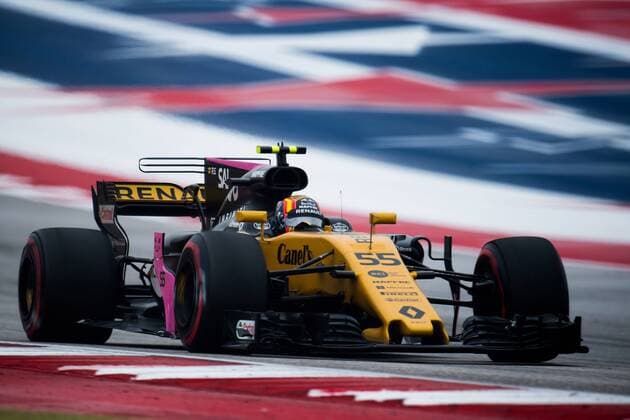 20.10.2017 - Free Practice 1, Carlos Sainz Jr (ESP) Renault F1 Team RS17 United States Grand Prix, Austin 19 - 22 October 2017 20.10.2017 - Free Practice 1, Carlos Sainz Jr (ESP) Renault Sport F1 Team RS17 
