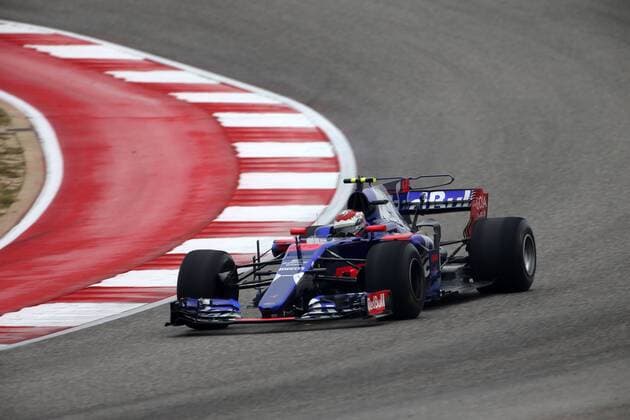 20.10.2017 - Free Practice 1, Sean Gelael (INA) Test driver, Scuderia Toro Rosso STR12 United States Grand Prix, Austin 19 - 22 October 2017 20.10.2017 - Free Practice 1, Sean Gelael (INA) Test driver, Scuderia Toro Rosso STR12 