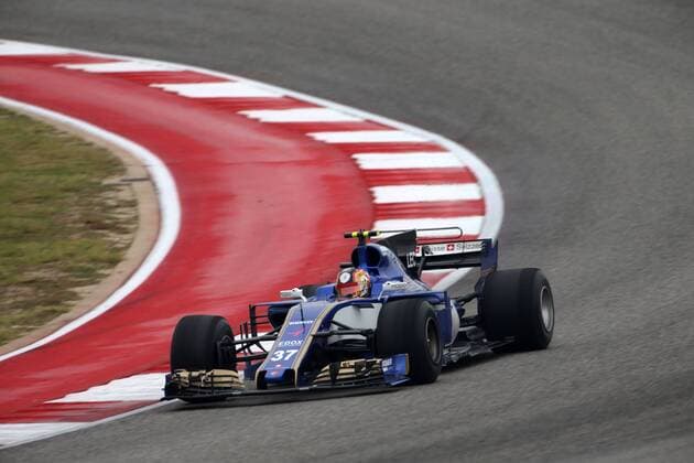 20.10.2017 - Free Practice 1, Charles Leclerc (MON) Test driver, Sauber C36 United States Grand Prix, Austin 19 - 22 October 2017 20.10.2017 - Free Practice 1, Charles Leclerc (MON) Test driver, Sauber C36 