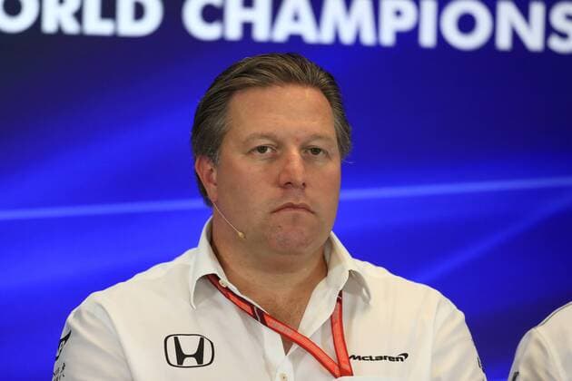 20th October 2017, Circuit of the Americas, Austin, USA; American Formula One Grand Prix, Friday FIA Team press conference PK Pressekonferenz Zak Brown - Executive Director of McLaren Technology Group  ActionPlus11941759