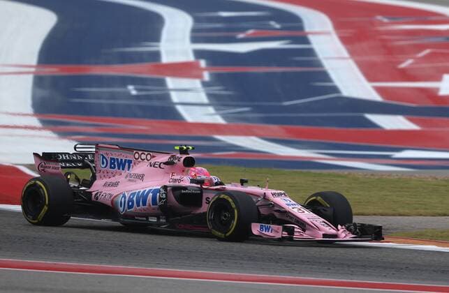 Esteban Ocon Sahara Force India F1 Formula 1 GP USA in Austin 20 10 2017 Photo mspb Jean Pentin Esteban Ocon Formula 1 GP USA
