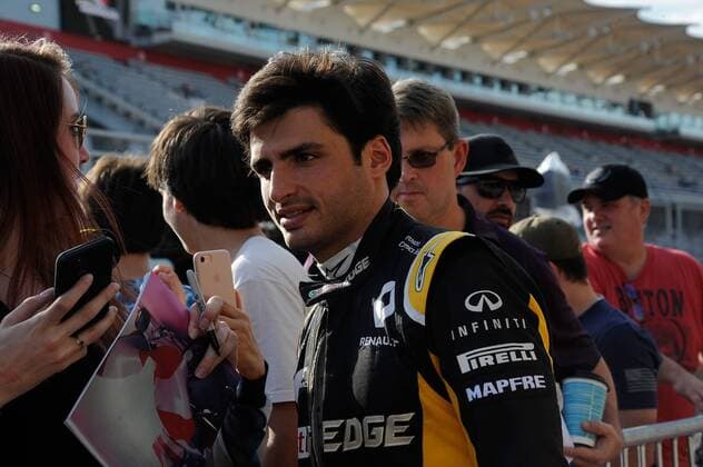Carlos Sainz jun Renault F1 Team Formula 1 GP USA in Austin 20 10 2017 Photo mspb Lukas Gorys Carlos Sainz jun Formula 1 GP USA