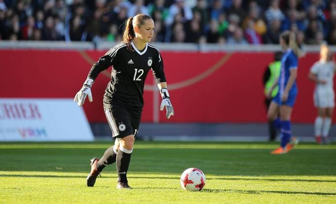 20 10 2017 xcex Wiesbaden German Women National Team DFB Germany Iceland WMQ Laura Benkarth 12 GER