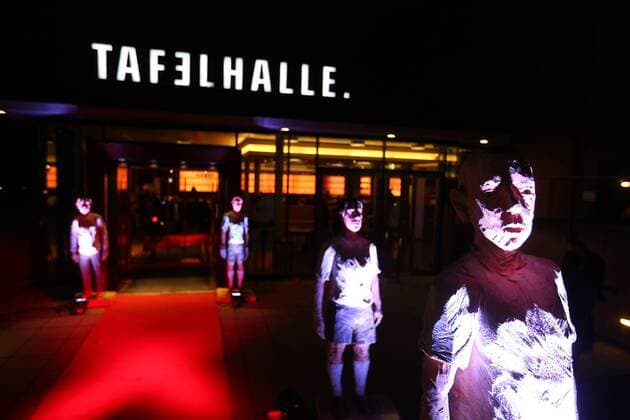 20 10 2017 Deutsche Akademie für Fussbalkultur Footballgala Award Winner Walter Bensemann Prize 2015 JüRa Vicente del Bosque Trainer Katrin Müller Hohenstein Moderator Dr Ulrich Maly Lord Mayor City of Nuremberg Rainer Holzschuh kicker Editor and Jury Chairman