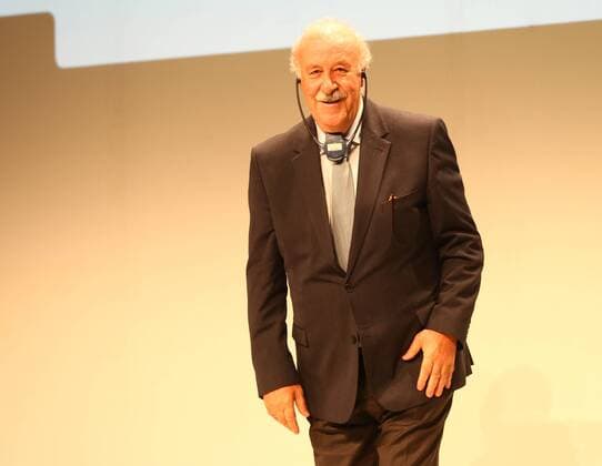 20 10 2017 Deutsche Akademie für Fussbalkultur Football Academy Award Winner Walter Bensemann Prize 2015 JüRa Vicente del Bosque Trainer legend