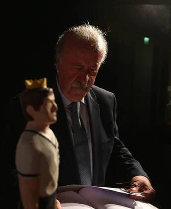 20 10 2017 Deutsche Akademie für Fussbalkultur Football Academy Award Winner Walter Bensemann Prize 2015 JüRa Vicente del Bosque Trainer Rainer Holzschuh kicker Editor and Jury Chairman