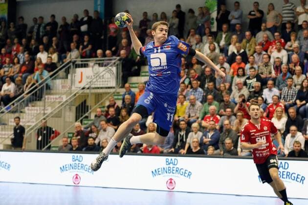 Tim Nothdurft HBW Balingen Weilstetten 11 ASV Hamm Westfalen vs HBW Balingen Weilstetten Handball 2 Bundesliga 21 10 2017 Hamm Copyright: xEibner-Pressefoto Strohdiekx EP_JSK