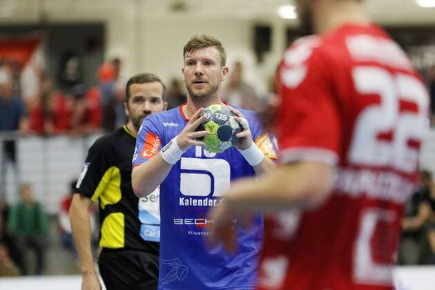 Lars Friedrich HBW Balingen Weilstetten 10 ASV Hamm Westfalen vs HBW Balingen Weilstetten Handball 2 Bundesliga 21 10 2017 Hamm Copyright: xEibner-Pressefoto Strohdiekx EP_JSK